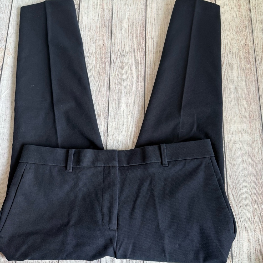 ANN TAYLOR Navy Blue Business Casual Dress Pants 8 Petite